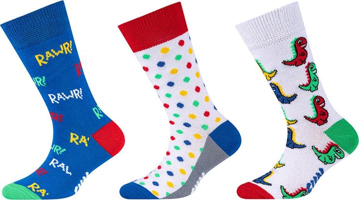 Produktbild Fun Socks BOXES 3er Pack (3er Pack, 27 - 28, 23 - 27)