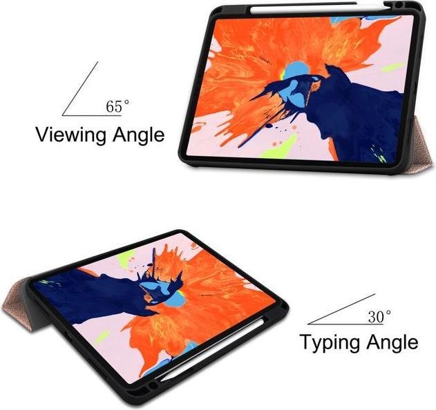 Actual product image MU Classic Triple folding case with pen holder (iPad Pro 12.9 2020 (4. Gen))