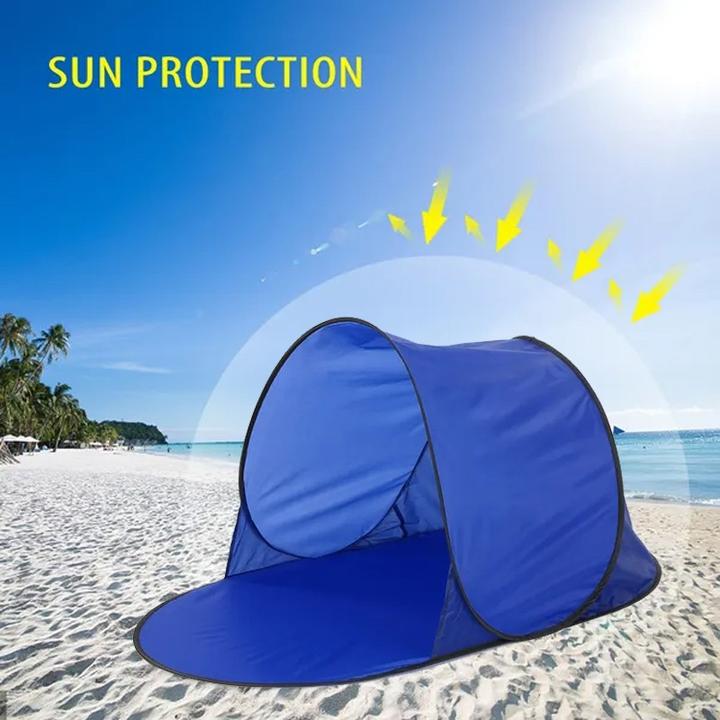 Produktbild ASMI Pop Up Strandzelt mit UV-Schutz (Strandzelt + Strandmuschel)