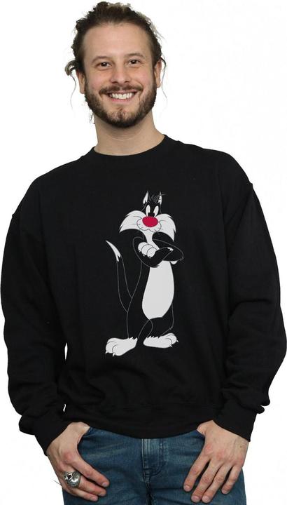 Immagine prodotto Looney Tunes Sylvester Crossed Arms Felpa Uomo (L)