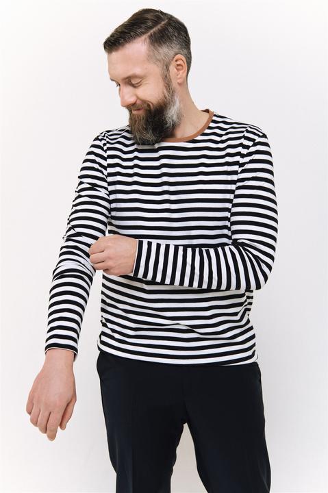 Actual product image Hebe Langarmshirt mit Streifen (M)