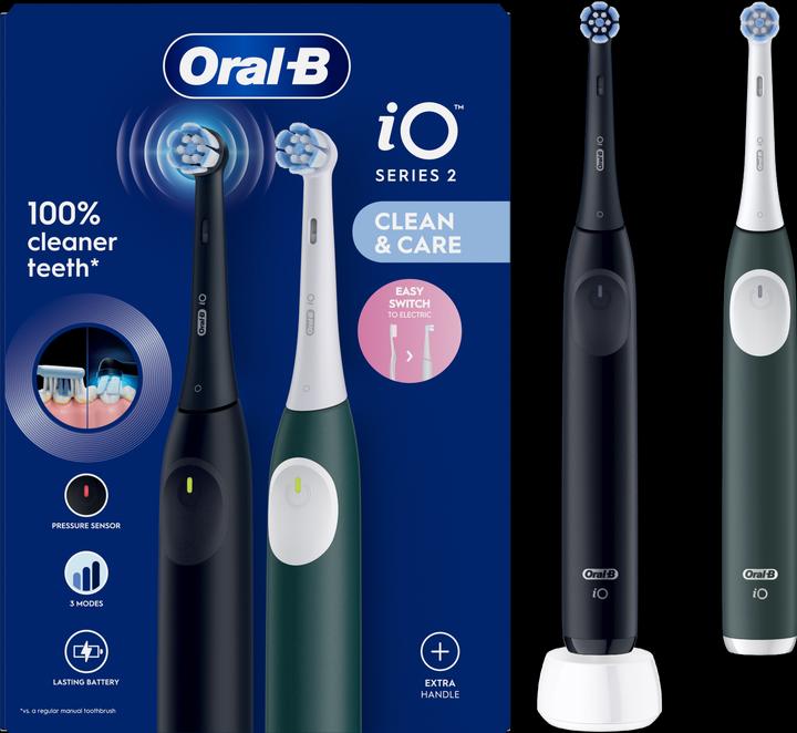 Actual product image Oral-B iOS2d.2ZZ9.0 Duo Black & Green