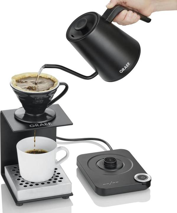 Productafbeelding Graef GK502EU Waterkoker Oververhittingsbeveiliging Zwart (mat) (0.90 l, EU-stekker)