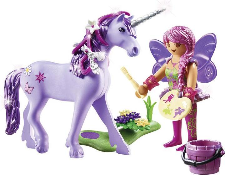 Produktbild Playmobil Einhorn mit Schmück-Fee (70657)