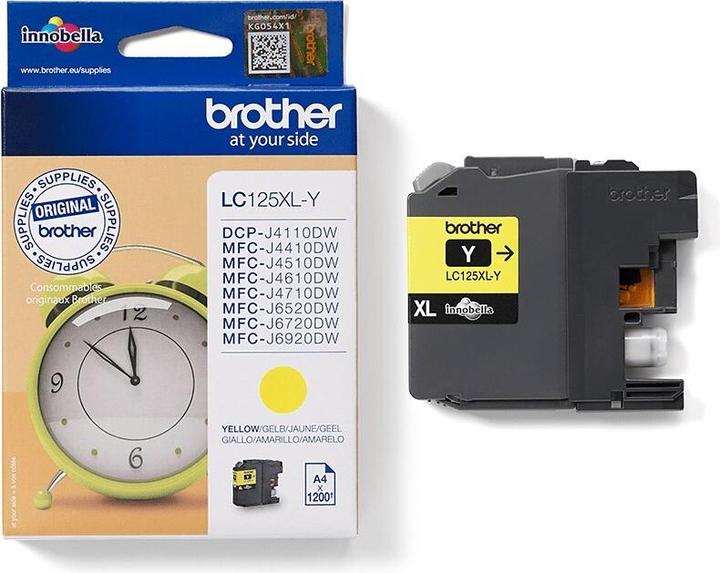 Image du produit Brother Lc-125xly (Y)