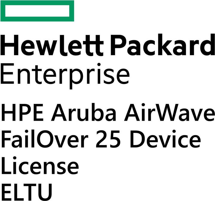 Produktbild HPE Aruba AirWave FailOvr 25 Dev Lic E-LTU