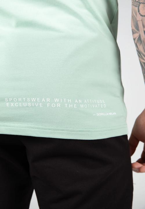 Actual product image Gorilla Wear Swanton Shirt - Turquoise (XL)