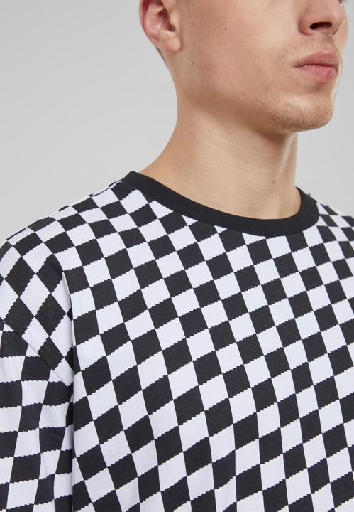 Actual product image Urban Classics Oversized Check Tee - 142641 (XXL)