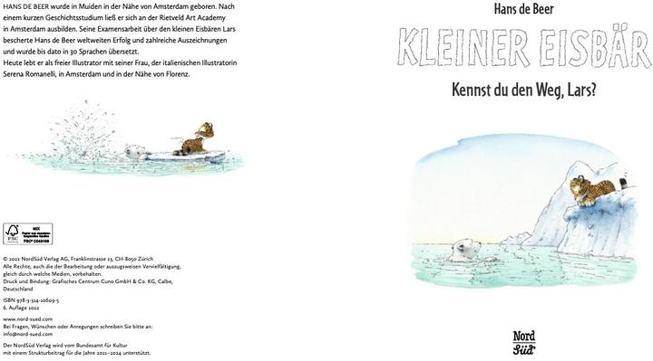 Produktbild Kleiner Eisbär - Kennst du den Weg, Lars? (Deutsch, Hans de Beer, 2022)