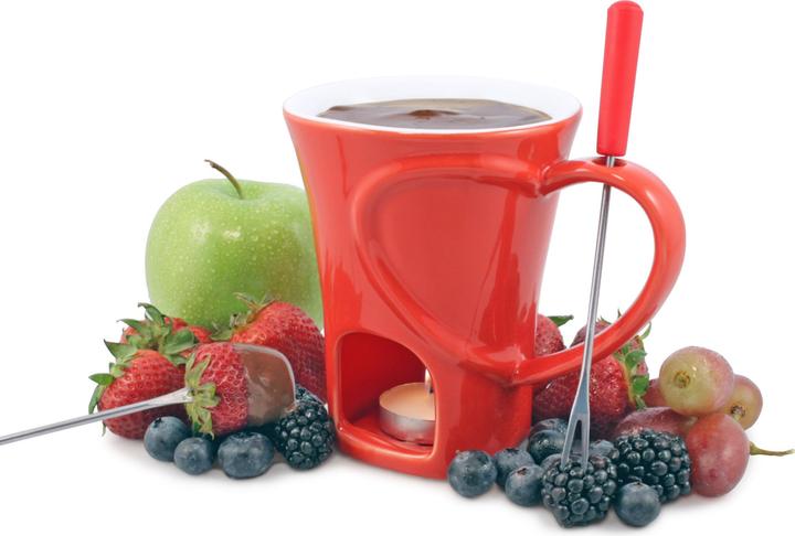 Swissmar Set per fonduta di cioccolato 4 pezzi (Fondue al cioccolato)