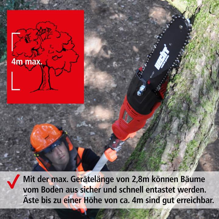 Produktbild Hecht 971 W Hochentaster (Elektro Kettensäge)