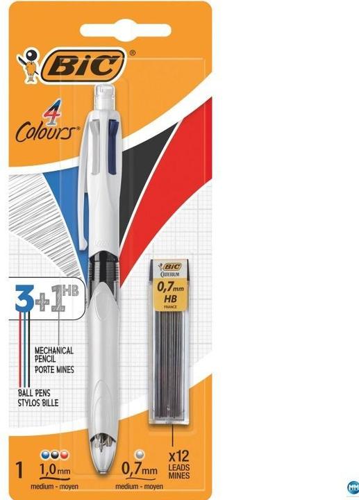 Immagine prodotto Bic 4 colori penna a sfera/penna a matita (Bianco, 1 x)