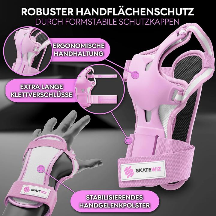 Produktbild Skatewiz Schoner-Set (M, Knieschoner, Handgelenkschoner, Ellbogenschoner, 6 Stück)