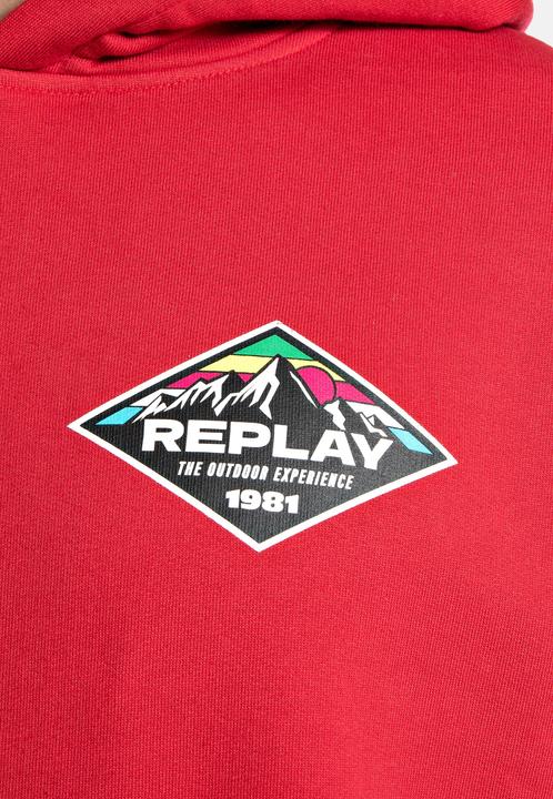 Immagine prodotto Replay Kapuzensweatshirt Hoodie mit Logoprint und Kapuze (M)