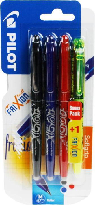 Pilot FriXion Ball + Light gratis (Mehrfarbig, 4 x)