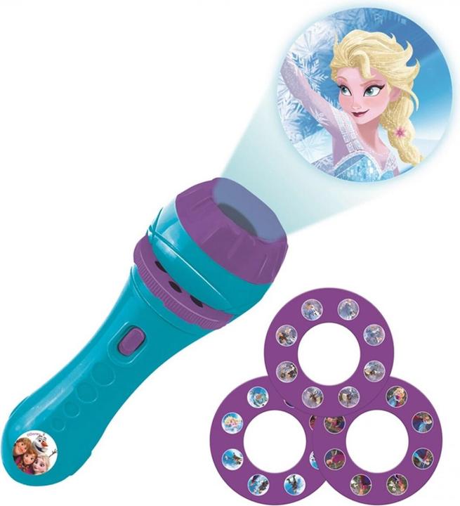 Productafbeelding Lexibook Disney Frozen Story Projector en Zaklamp (Duits, Frans, Italiaans, Engels)
