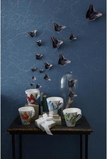 Produktbild Villeroy & Boch Becher mit Henkel (Geschenkkarton) NewWave Caffè Deep green hairstreak (300 ml, 1 x)