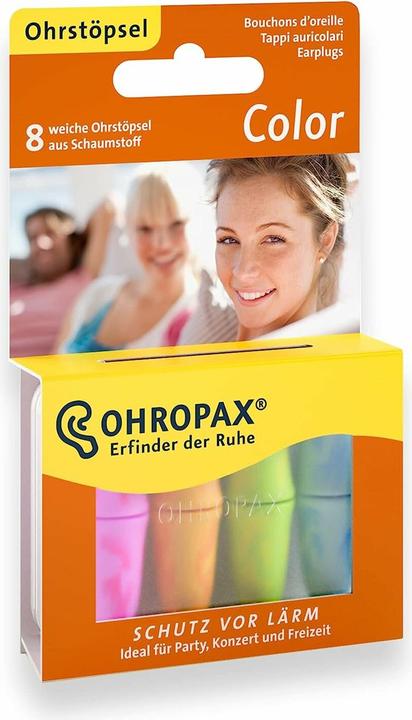 Produktbild Ohropax Color Lärmschutz (8 x)