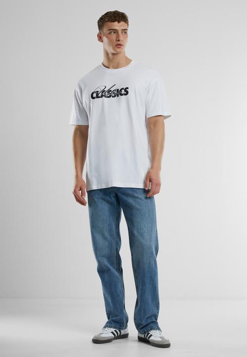 Actual product image Urban Classics UC Cursive Bold Logo Heavy Oversized Tee - 171107 (4XL)