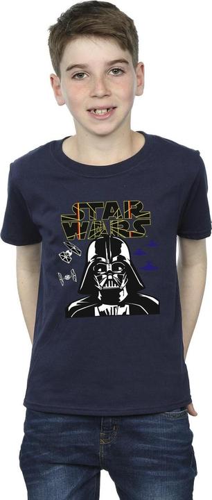 Immagine prodotto Star Wars Darth Vader Comp Logo Maglietta Ragazzi (128)