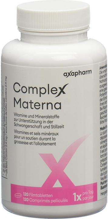 Actual product image Complex Materna film tablets tin (120 Piece, Pills, 216 g)