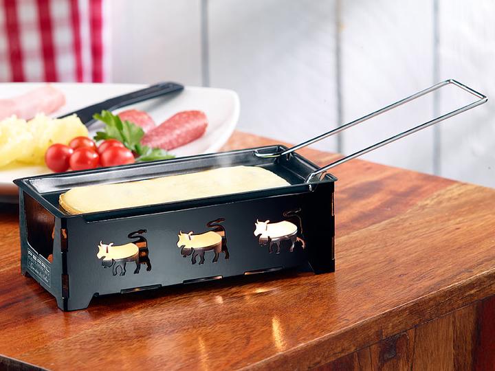 Immagine prodotto Rosenstein & Söhne Raclette pieghevole per 2 persone, set di 3