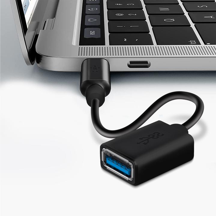 Actual product image Belkin USB 3.0 (0.14 m, USB 3.0, 18 W)