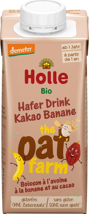 Image du produit Holle Boisson à l'avoine bio cacao banane Tetra 200 ml (1 x 20 cl)