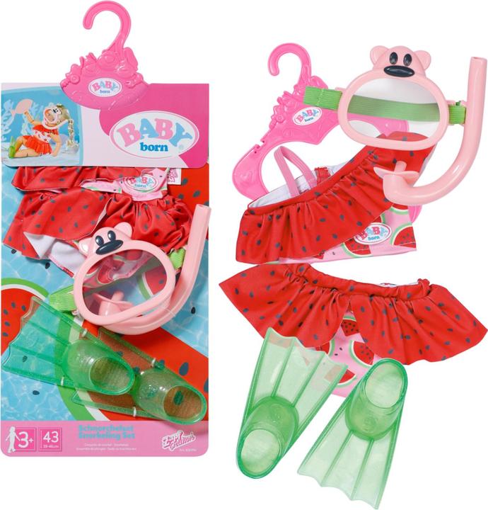 Actual product image Zapf Creation BABY born Diving Fun 43cm
