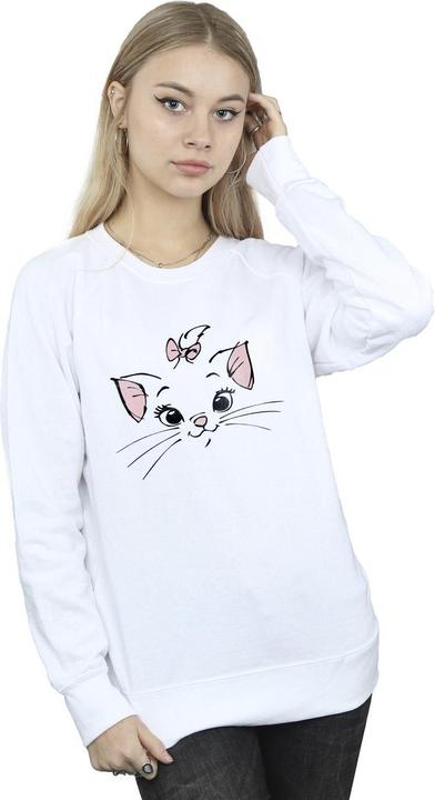 Disney Classics Marie Face Pocket Sweatshirt (S)