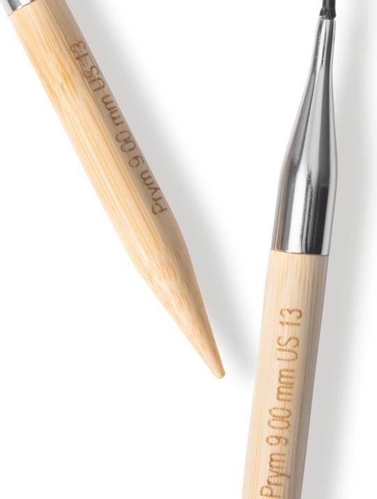 Actual product image Prym Circular knitting needle BAMBOO 9.00 mm, 40 cm