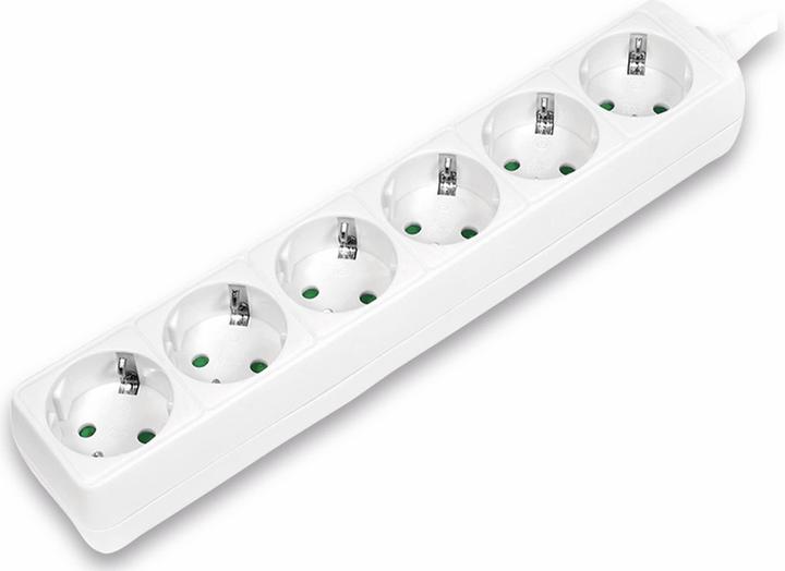 Produktbild LogiLink Steckdosenleiste (6 x, CEE 7/3, 1.50 m)
