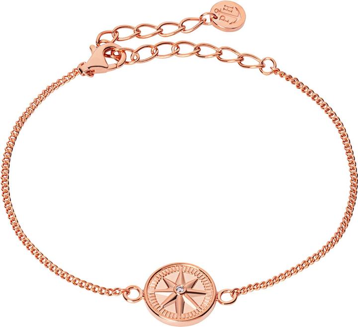 Actual product image Paul Hewitt Sterling Silver Bracelet Wind Rose Rosé Gold (20 cm, Silver 925)