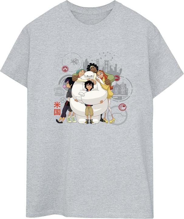 Disney Big Hero 6 Baymax Group Hug TShirt (3XL)