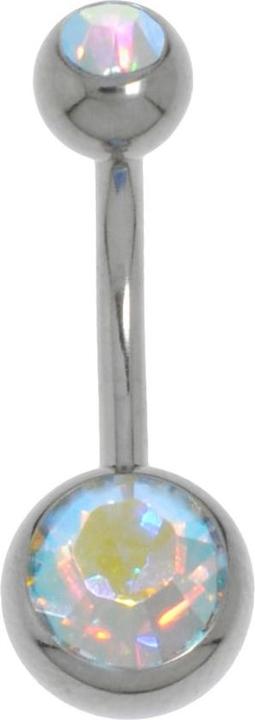 Bijouteria Bauchpiercing (Edelstahl, Zirkonia)