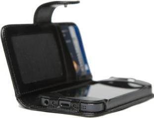 Actual product image Mapi Myra Walletbook Case (Apple iPhone 5, Apple iPhone 5s, Apple iPhone SE)