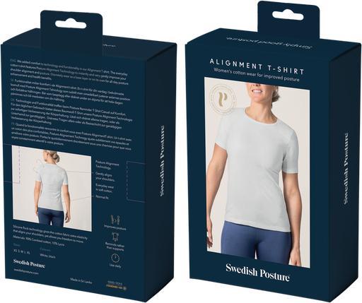 Actual product image Swedish Posture T-shirt en coton d'Alignement de Posture (XL)