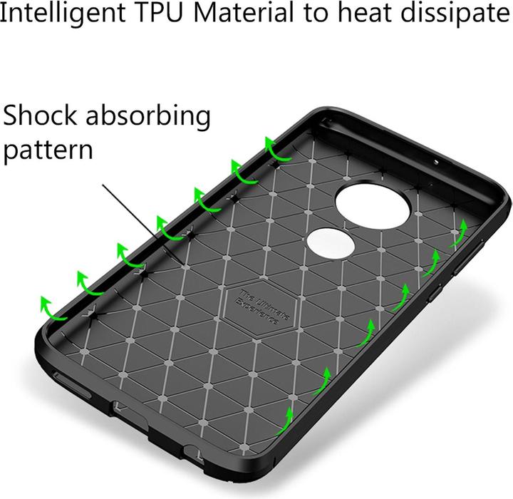 Immagine prodotto Nalia Custodia per cellulare in carbonio (Motorola Moto G7)