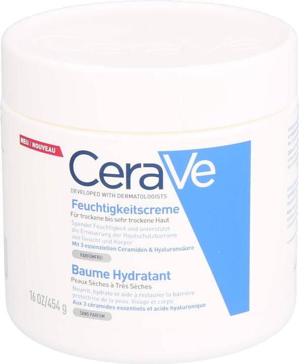 Productafbeelding CeraVe Vochtinbrengende crème (Lichaamscrème, 454 ml)