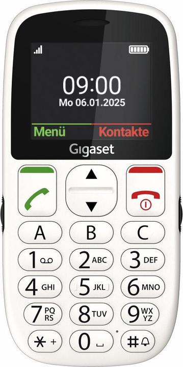 Actual product image Gigaset GL395 white (2.20", 0.30 Mpx, 2G)