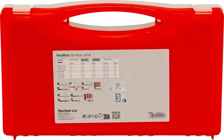Actual product image Fischer UX/SX assortment box (290 pcs.)
