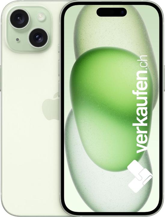 Immagine prodotto verkaufen.ch iPhone 15 (128 GB, Verde, 6.10", 48 Mpx, SIM + eSIM, A / Come nuovo)