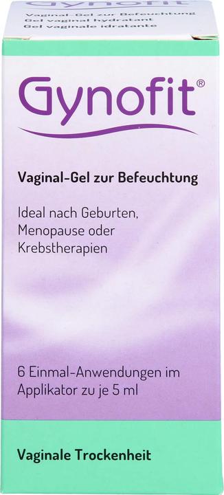 Produktbild Gynofit Vaginalgel zur Vaginabefeuchtung (30 ml, Intimgel)