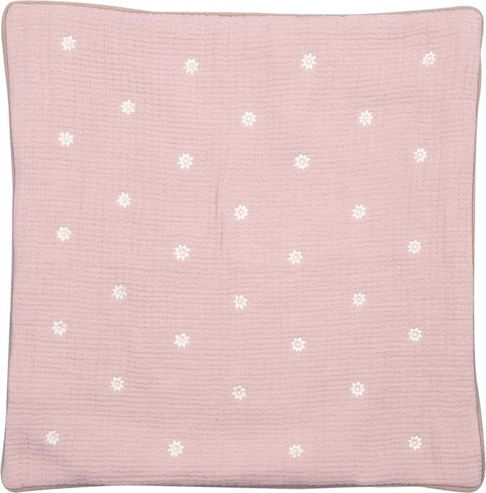 Greengate Sina Kissenhülle bedruckt dusty rose 50x50cm (50 x 50 cm)