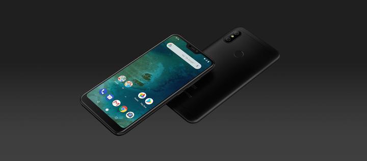 Produktbild Xiaomi Mi A2 Lite (64 GB, Black, 5.84", Dual SIM + SD, 12 Mpx, 4G)