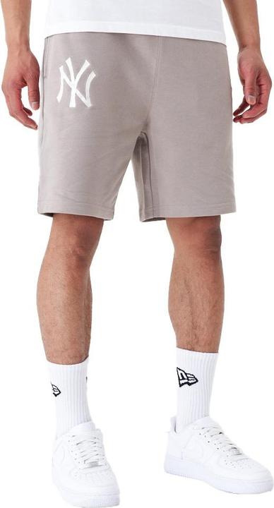 New Era French Terry Shorts New York Yankees ash brown - S (S)