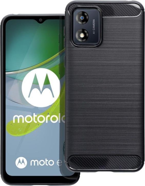 Produktbild OEM Other CARBON case for MOTOROLA E13 black (Motorola Moto E13)
