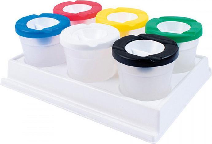 Image du produit Playbox Set de godets à pinceau