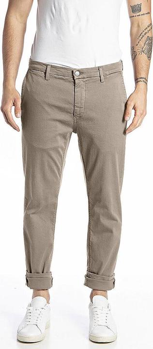 Actual product image Replay Zeumar Chino Pant Hyperflex Slim Fit Beige (W31/L34)