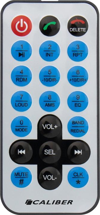 Actual product image Caliber Car radio RMD404 1 DIN